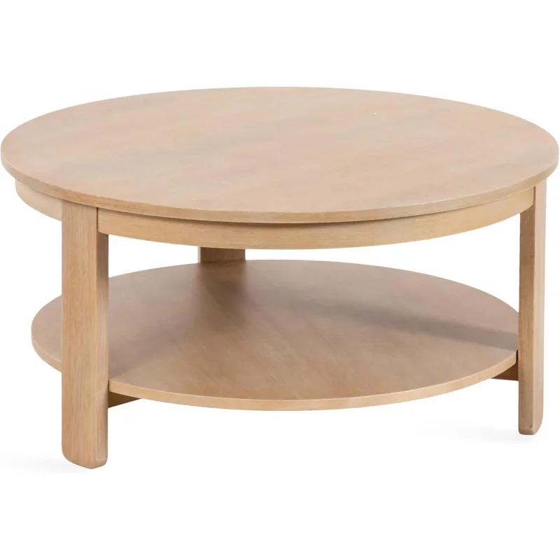 2026: Foxford Tiered Round Coffee Table; 34 x 34 x 17; Light Natural; Transitional Two-Tier Circle Living Room Tab
2026: Foxford Tiered Round Coffee Table; 34 x 34 x 17; Light Natural; Transitional Two-Tier Circle Living Room Tab