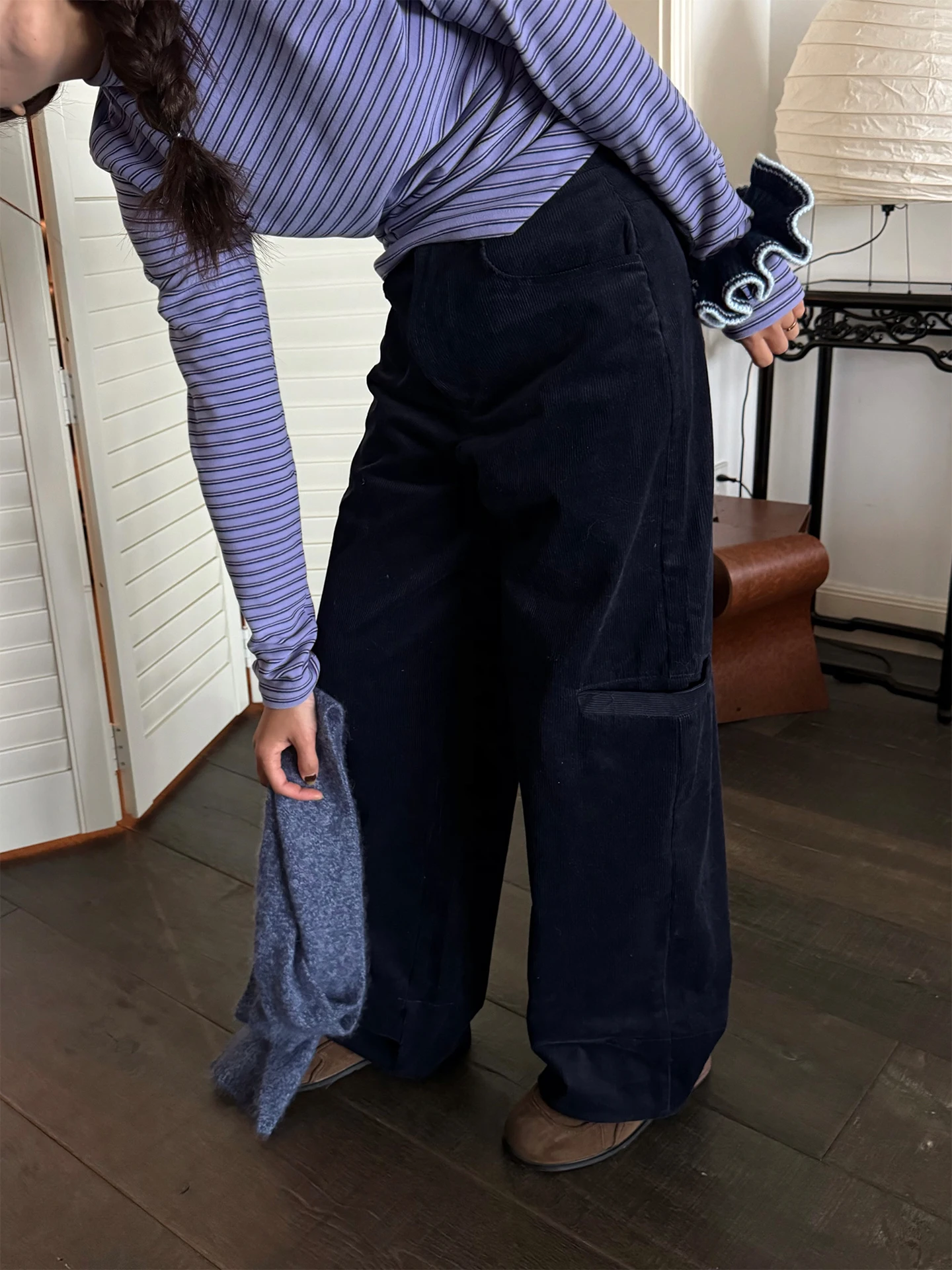 Red Corduroy Wide Leg Pants Loose Women's High Waist Straight Cut Trousers Comfortable Casual Cotton Blend Faionable
Red Corduroy Wide Leg Pants Loose Women's High Waist Straight Cut Trousers Comfortable Casual Cotton Blend Faionable