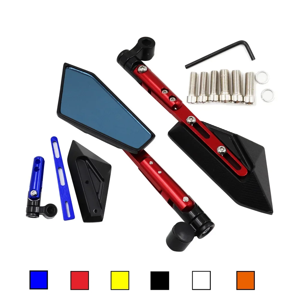 Universal Motorcycle Aluminum Alloy Telescopic Rear View Side Mirrors For Yamaha For Kawasaki For Honda For Suzuki
Universal Motorcycle Aluminum Alloy Telescopic Rear View Side Mirrors For Yamaha For Kawasaki For Honda For Suzuki