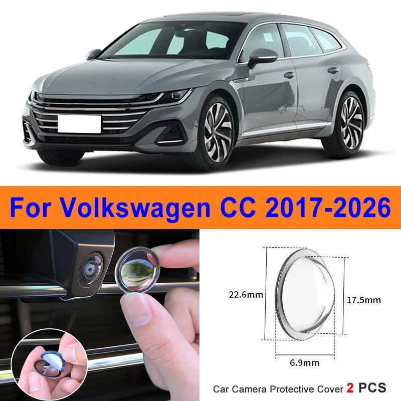 360 Reverse Image Car Camera Cover Anti-Scratch PC Lens Protector Stickers For Volkswagen CC 2017-2026 2Pcs
360 Reverse Image Car Camera Cover Anti-Scratch PC Lens Protector Stickers For Volkswagen CC 2017-2026 2Pcs