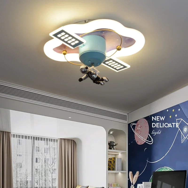 Children's room lamp, bedroom room, ceiling light, full spectrum eye protection, boy girl, cartoon, spinning astronaut, astronau
Children's room lamp, bedroom room, ceiling light, full spectrum eye protection, boy girl, cartoon, spinning astronaut, astronau