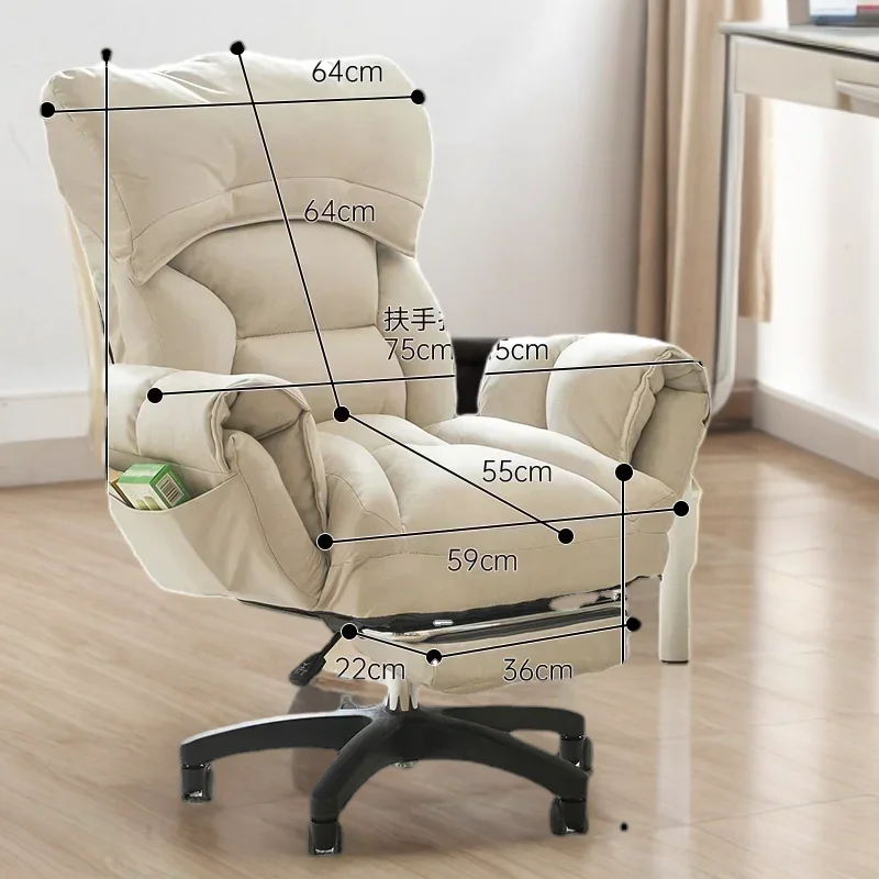 White Vanity Office Chairs Gaming Comfortable Designer Bedroom Leather Executive Chair Comfy Sillas De Oficina Home Furniture
White Vanity Office Chairs Gaming Comfortable Designer Bedroom Leather Executive Chair Comfy Sillas De Oficina Home Furniture