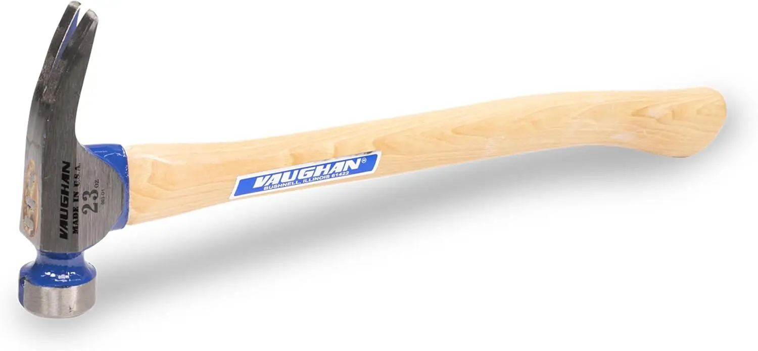 23 oz California Framer Hammer with Milled Face, Nail Starter, Made in USA for Heavy-Duty Framing and Demolition Tasks
23 oz California Framer Hammer with Milled Face, Nail Starter, Made in USA for Heavy-Duty Framing and Demolition Tasks