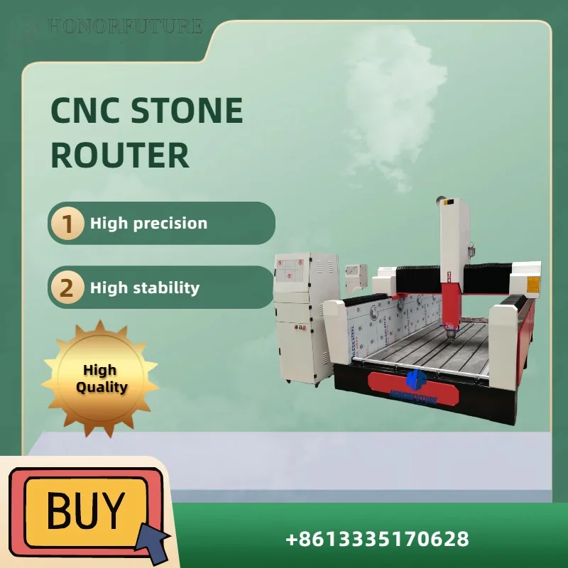 Высокоточный фрезерный станок с ЧПУ для камня 9015 1325 1530 для 3D-работ с шпинделем 5,5 кВт, станок для обработки мрамора и резьбы по камню
Высокоточный фрезерный станок с ЧПУ для камня 9015 1325 1530 для 3D-работ с шпинделем 5,5 кВт, станок для обработки мрамора и резьбы по камню