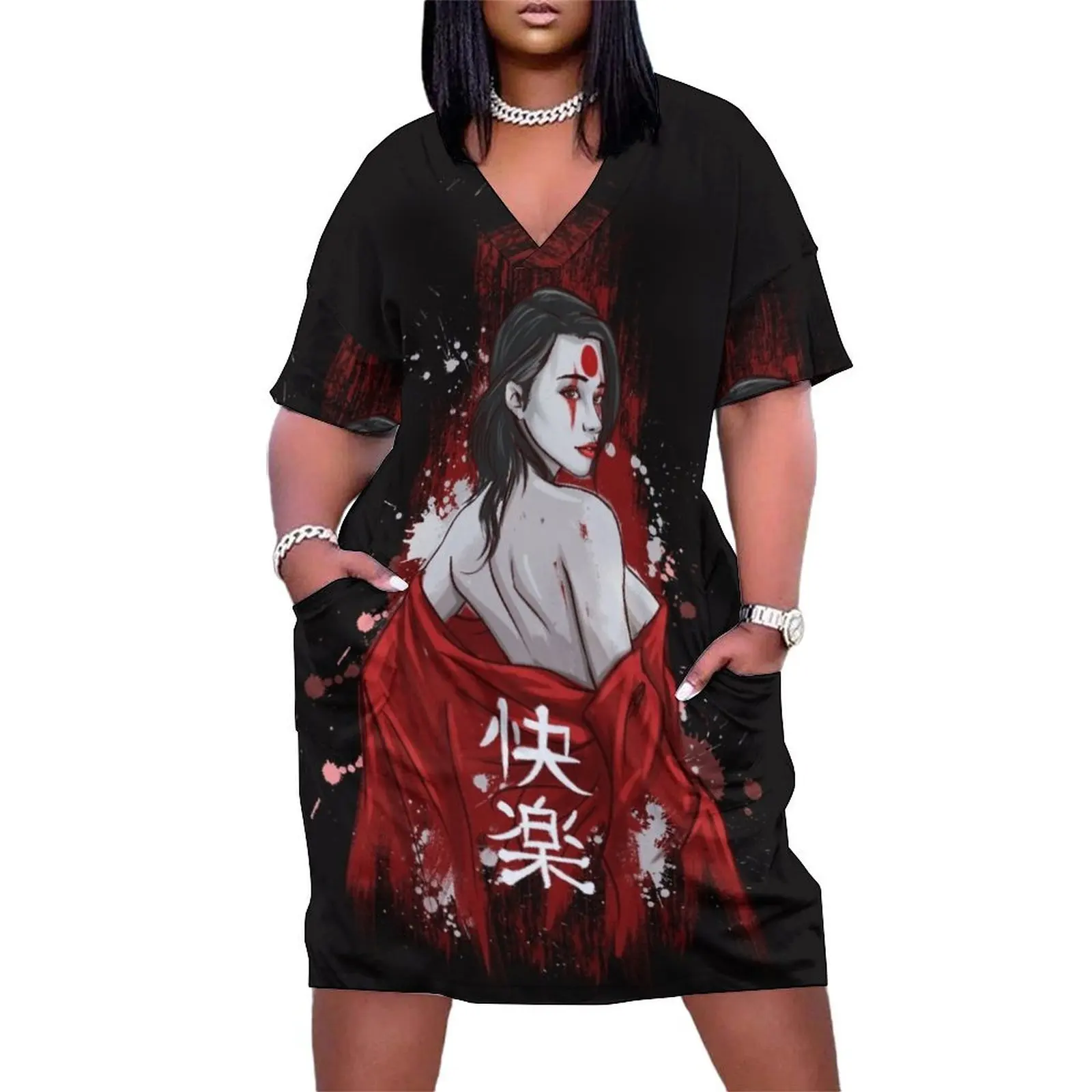 Sexy Geisha Girl Loose Pocket Dress ladies dresses for women 2025 Women's clothing dress for woman women's clothing trend 2025
Sexy Geisha Girl Loose Pocket Dress ladies dresses for women 2025 Women's clothing dress for woman women's clothing trend 2025