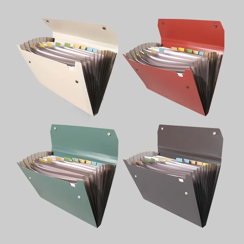 Double-button 12-slot Organ-style Backpack with Large Capacity Plain Color Exam Papers Holder Water-resistant File Folder
Double-button 12-slot Organ-style Backpack with Large Capacity Plain Color Exam Papers Holder Water-resistant File Folder