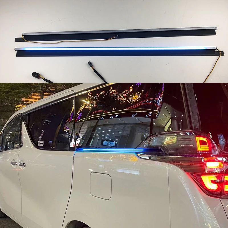 Светодиодный трековый светильник для Toyota Alphard 2015-2021, направляющие для дверей Vellfire, раздвижная лампа Wa
Светодиодный трековый светильник для Toyota Alphard 2015-2021, направляющие для дверей Vellfire, раздвижная лампа Wa