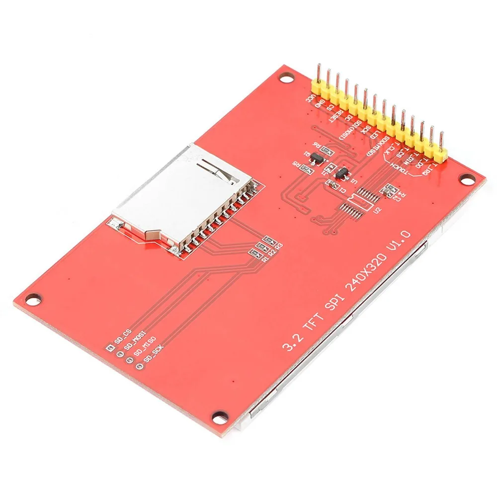 3.2 Inch LCD Display Module with Touch Function TFT LCD TFT Display Module with Memory Card Slot 240*320 Resolution