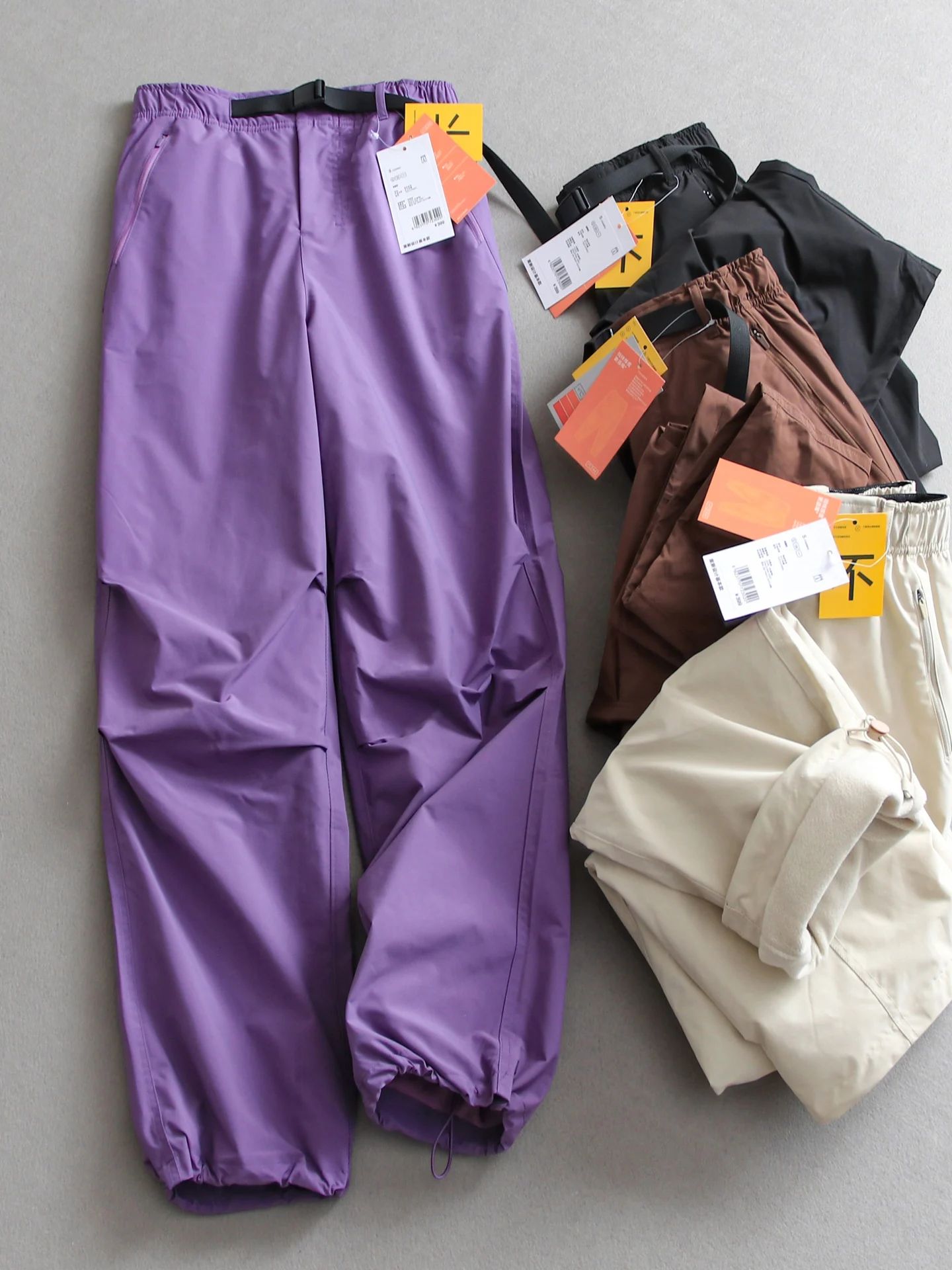 Outdoor Style Adjustable Waist Elastic Belt Fleece Lined Loose Casual Pants Women's Autumn Winter New Style Windproof Trousers
Outdoor Style Adjustable Waist Elastic Belt Fleece Lined Loose Casual Pants Women's Autumn Winter New Style Windproof Trousers