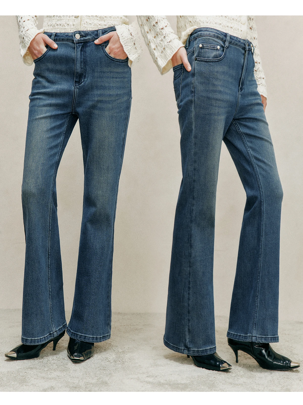 Джинсы с высокой талией из эластичного хлопка, французский стиль, средняя посадка, мягкая ткань, универсальные, прямого кроя, на все сезоны
Джинсы с высокой талией из эластичного хлопка, французский стиль, средняя посадка, мягкая ткань, универсальные, прямого кроя, на все сезоны