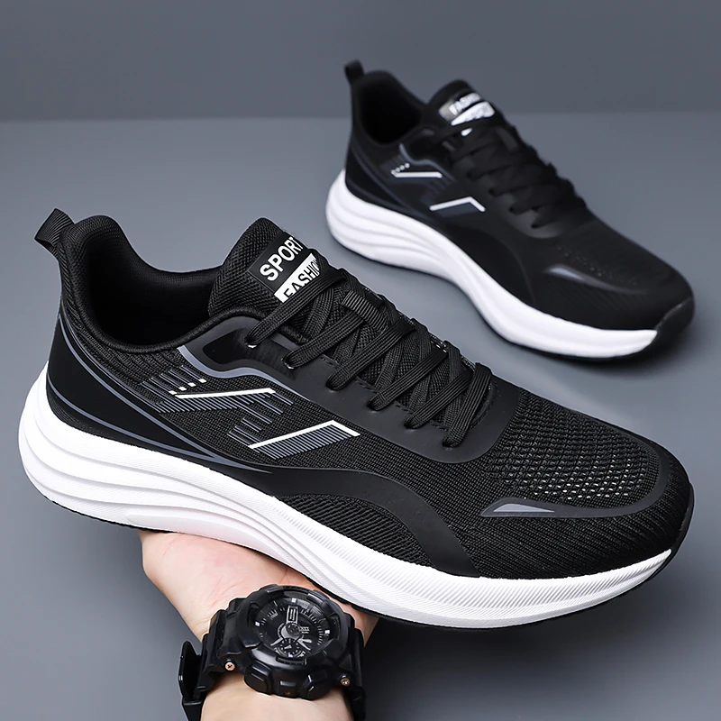 Heel Protection Men Mesh Running Shoes Front Foot Breathable Layout Long Time Outdoor Walking Sport Shoes
Heel Protection Men Mesh Running Shoes Front Foot Breathable Layout Long Time Outdoor Walking Sport Shoes