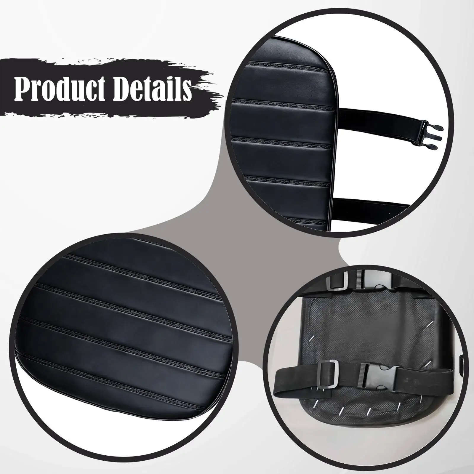 PU Leather Bike Rear Seat Cushion Comfortable Padded Saddle for Children Passenger Carrier Mountain Road Electric Cycling
PU Leather Bike Rear Seat Cushion Comfortable Padded Saddle for Children Passenger Carrier Mountain Road Electric Cycling