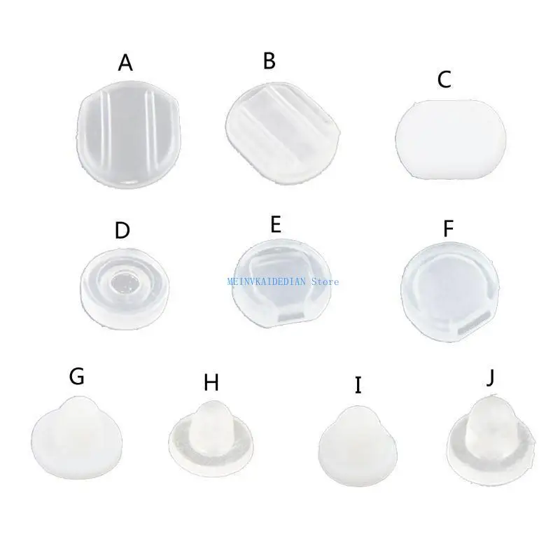 C1FE 100 Pcs/Set Clear Earring Pads Comfortable Silicone Earring Cushions Jewelry Accessories Replacement for Clip on Earring
C1FE 100 Pcs/Set Clear Earring Pads Comfortable Silicone Earring Cushions Jewelry Accessories Replacement for Clip on Earring