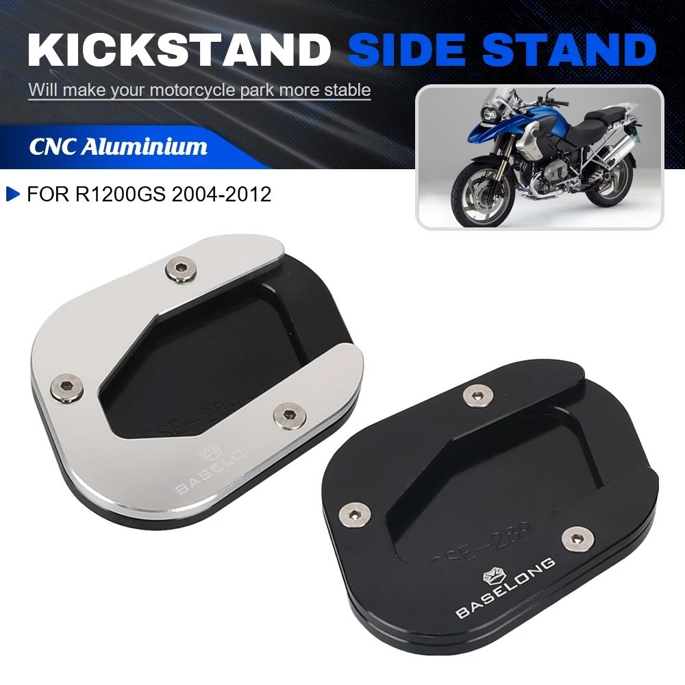 For BMW R1200GS 2004-2005-2006-2007-2008-2009-2010-2011-2012 Motorcycle Kickstand Side Stand Extension Pad Support Plate Enlarge
For BMW R1200GS 2004-2005-2006-2007-2008-2009-2010-2011-2012 Motorcycle Kickstand Side Stand Extension Pad Support Plate Enlarge