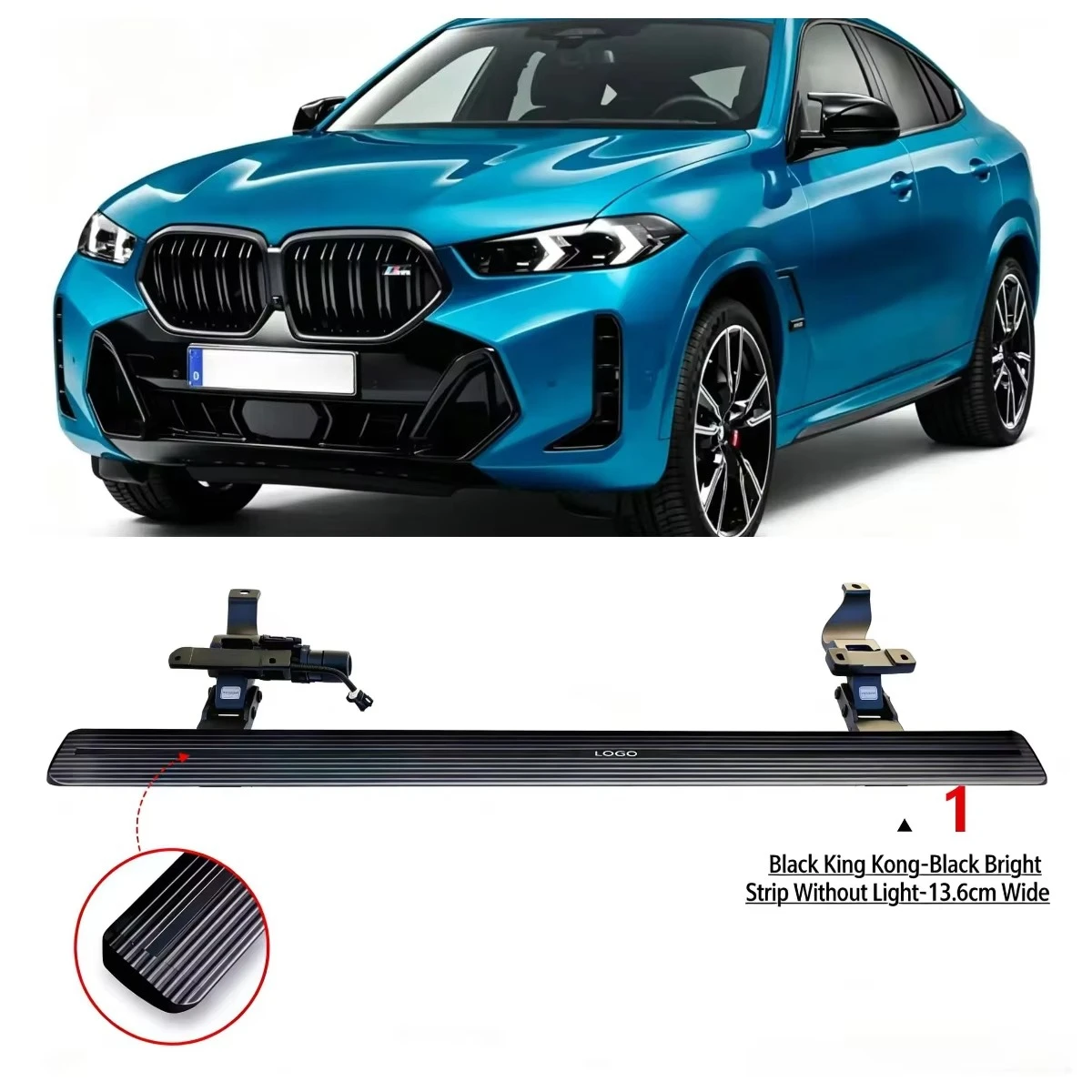 Wholesale Customized Side Pedals Suitable for BMW X6 G06 Electric Side Pedals From 2020 to 2025, Anti slip and Wear-resistant
Wholesale Customized Side Pedals Suitable for BMW X6 G06 Electric Side Pedals From 2020 to 2025, Anti slip and Wear-resistant