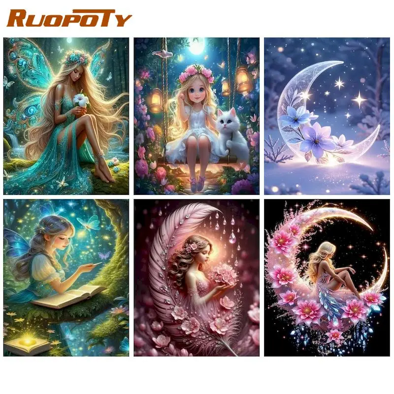 RUOPOTY Elf Diamond Painting Kits Art Supplies Diamond Art Embroidery Character Interior Wall Art Decorative Paintings
RUOPOTY Elf Diamond Painting Kits Art Supplies Diamond Art Embroidery Character Interior Wall Art Decorative Paintings