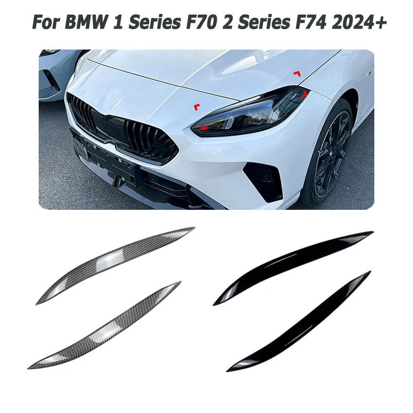 Car Front Headlight Eyelids for BMW 1 Series F70 for BMW 2 Series F74 2024+ Eyebrow Trim Cover Auto Aftermarket Parts
Car Front Headlight Eyelids for BMW 1 Series F70 for BMW 2 Series F74 2024+ Eyebrow Trim Cover Auto Aftermarket Parts