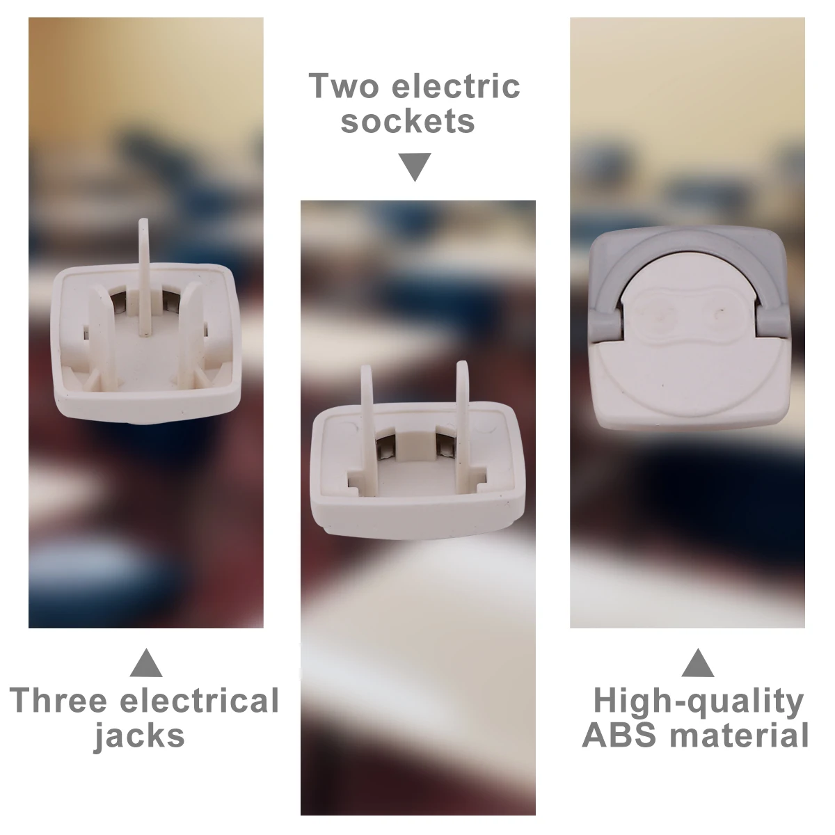 24 Pcs Plug Socket Protection Cover Protector Outlet Power Supply Covers Grey Baby Proofing
24 Pcs Plug Socket Protection Cover Protector Outlet Power Supply Covers Grey Baby Proofing