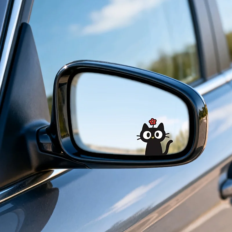 1Set Cute Cartoon Cat & Flower Car Stickers, Animal Theme Vinyl Decals for Car Rearview Mirror, Christmas Gift Decor
1Set Cute Cartoon Cat & Flower Car Stickers, Animal Theme Vinyl Decals for Car Rearview Mirror, Christmas Gift Decor