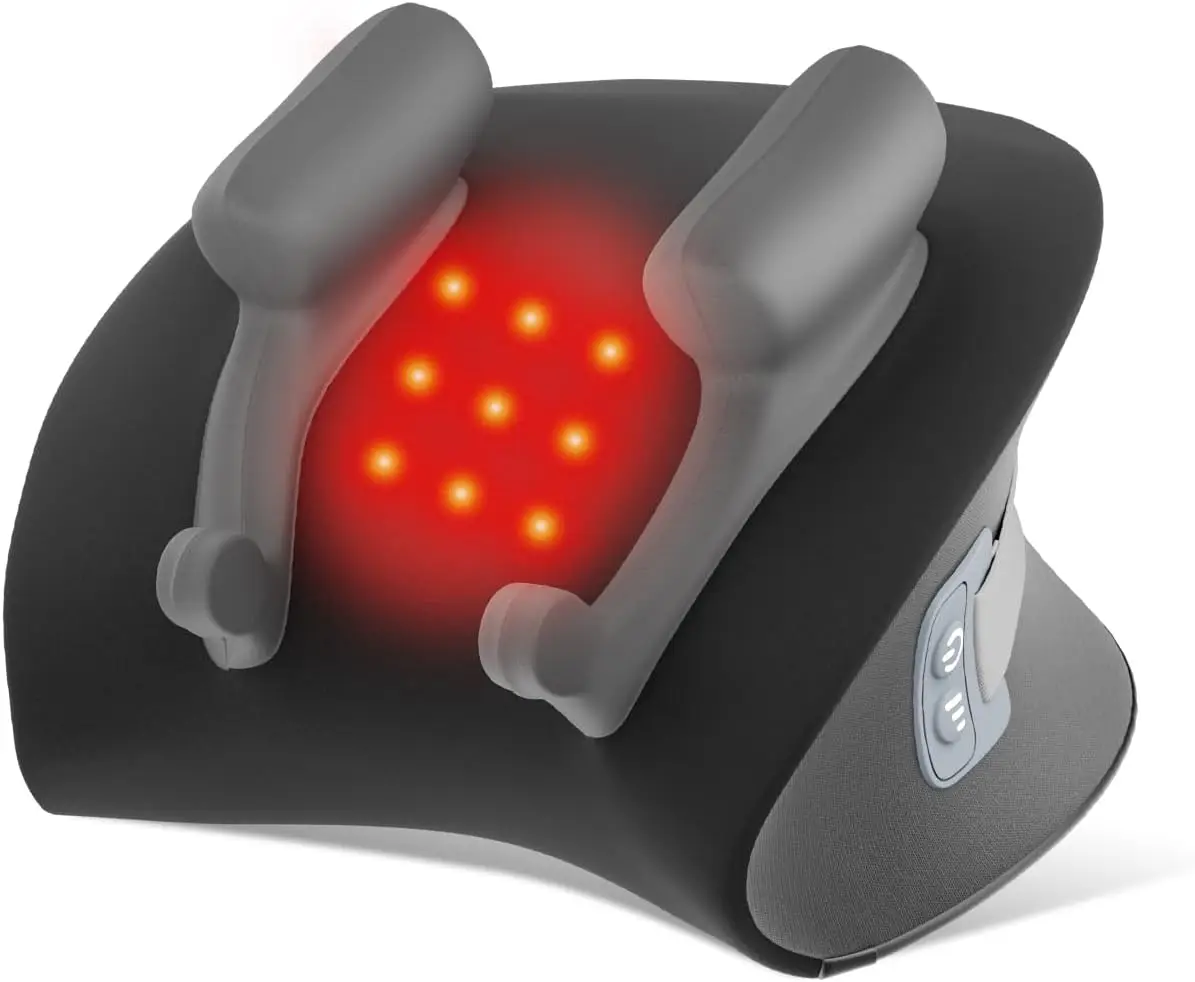 Heated Shiatsu Neck Massage Pillow with Deep Tissue Kneading, Portable for Full Body Pain Relief, Christmas Gift
Heated Shiatsu Neck Massage Pillow with Deep Tissue Kneading, Portable for Full Body Pain Relief, Christmas Gift