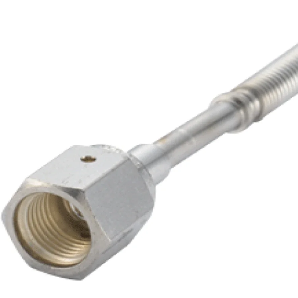 1/4" VCR Female Male Bellow Hose Flexible Tube Fitting Vacuum Semiconductor SUS316L Stainless Steel
1/4" VCR Female Male Bellow Hose Flexible Tube Fitting Vacuum Semiconductor SUS316L Stainless Steel