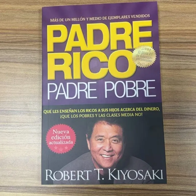 Padre Rico Padre Pobre Spanish Language Edition Personal Finance Wealth Mindset Business Success for Entrepreneurs copybook
Padre Rico Padre Pobre Spanish Language Edition Personal Finance Wealth Mindset Business Success for Entrepreneurs copybook