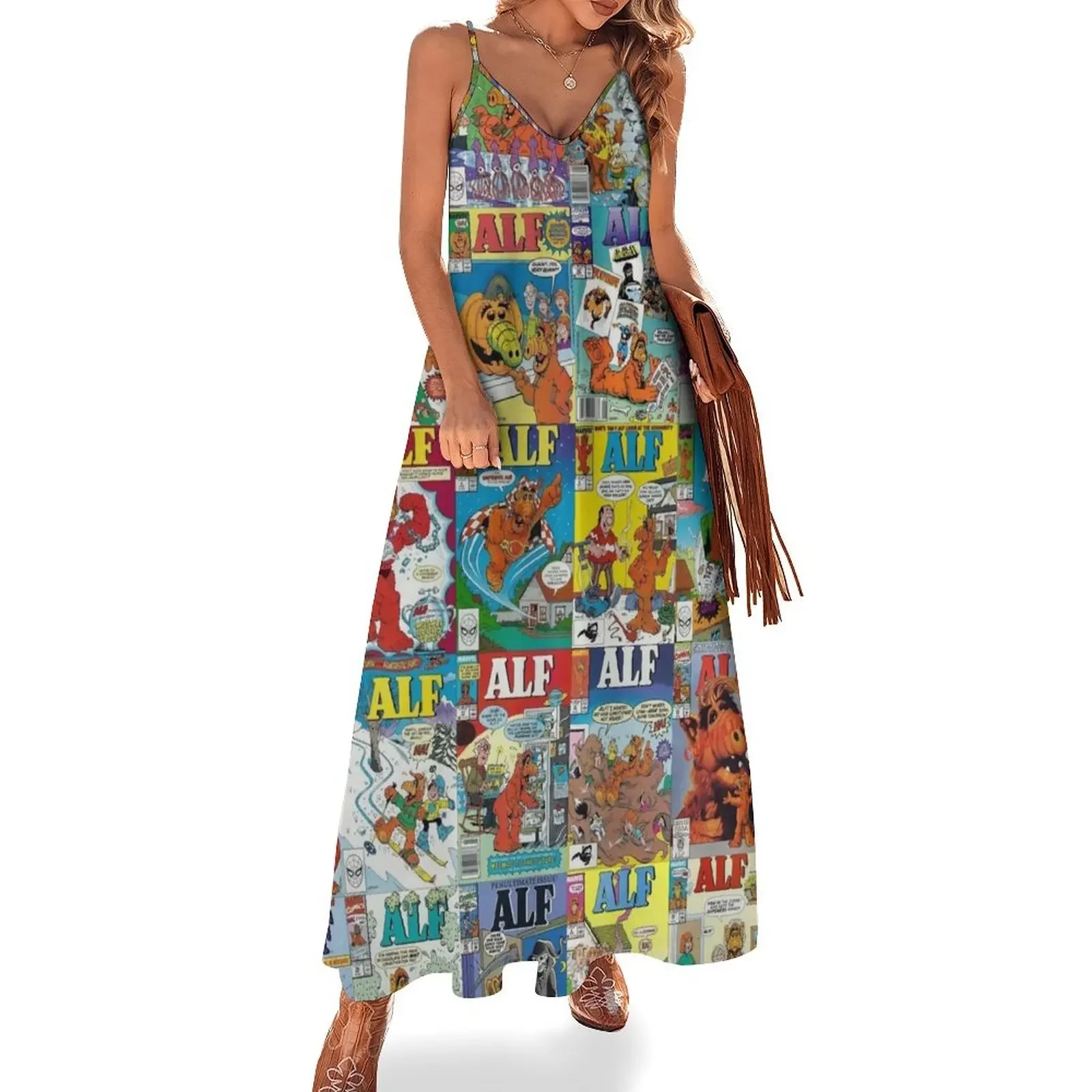Alf Sleeveless Dress women's summer dress 2025 summer dress woman 2025 trendy Woman's evening for women summer
Alf Sleeveless Dress women's summer dress 2025 summer dress woman 2025 trendy Woman's evening for women summer