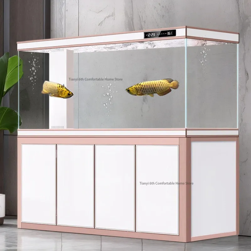 Nordic Glass Fish Tank Modern Design Living Room Office Aquarium Premium Decoration Fish & Aquatic Pet Supplies Аквариумы FYAQ
Nordic Glass Fish Tank Modern Design Living Room Office Aquarium Premium Decoration Fish & Aquatic Pet Supplies Аквариумы FYAQ