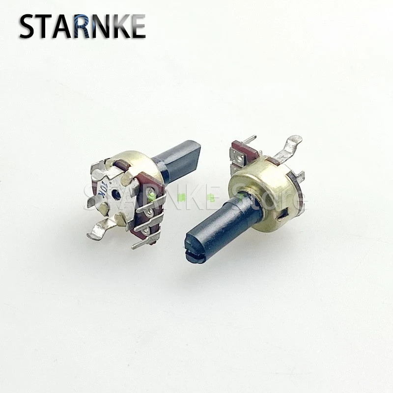 3PCS 12-type bent-leg Vertical 3-Pin single-joint B10K Radio Amplifier Audio Volume Potentiometer 15mm Handle
3PCS 12-type bent-leg Vertical 3-Pin single-joint B10K Radio Amplifier Audio Volume Potentiometer 15mm Handle