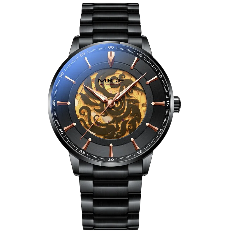 gold dial mige brand Suzaku steel business men waterproof mechanical watches fashion automatic mens date movement luxury watch
gold dial mige brand Suzaku steel business men waterproof mechanical watches fashion automatic mens date movement luxury watch