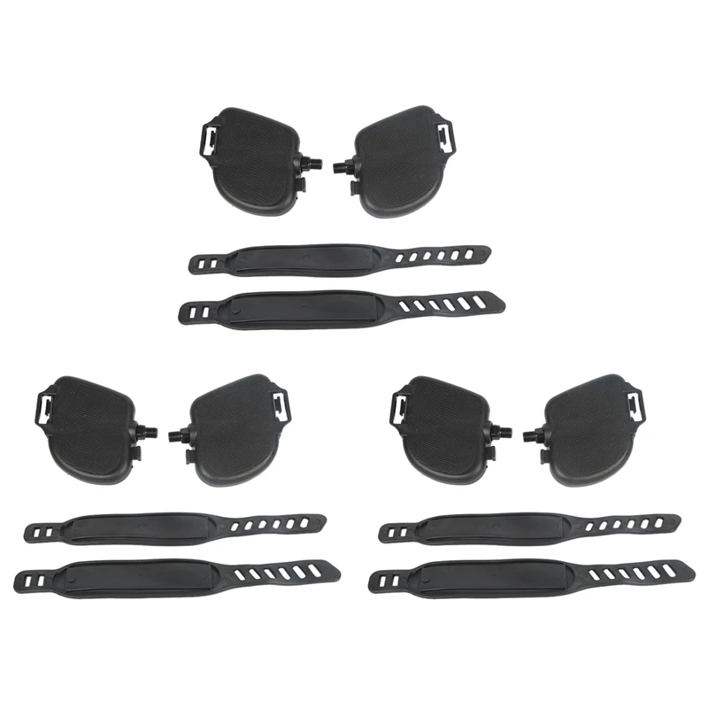 3Pair Exercise Bike Pedal Widened Bicycle Pedal With Pedal Straps For Exercise Bike Stationary Cycle Home
3Pair Exercise Bike Pedal Widened Bicycle Pedal With Pedal Straps For Exercise Bike Stationary Cycle Home