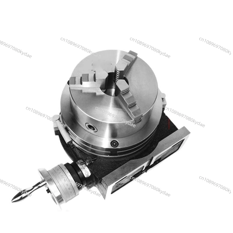 Useful 4 Inches Rotary Table Milling Indexing Head Universal Indexing Plate with Three-Jaw Chuck for Vertical & Horizontal
Useful 4 Inches Rotary Table Milling Indexing Head Universal Indexing Plate with Three-Jaw Chuck for Vertical & Horizontal
