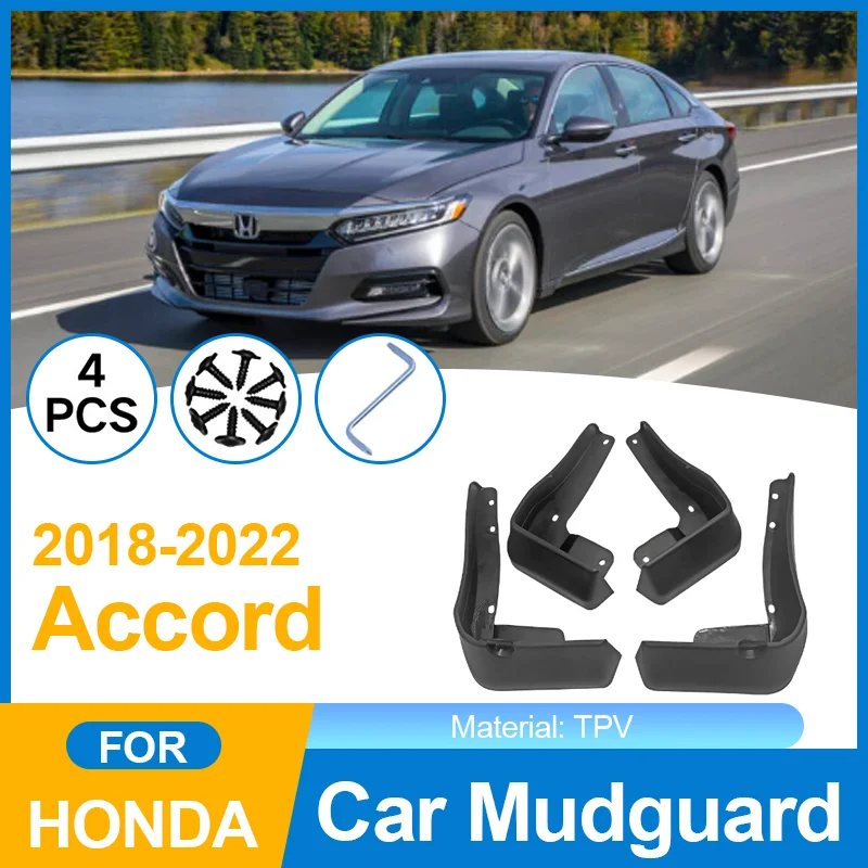 for Honda Accord CV 10th 2018~2022 4x Car Mudguards Accessories Front Rear Wheel MudFlaps Fender Mud Guard Splash Flaps Styling
for Honda Accord CV 10th 2018~2022 4x Car Mudguards Accessories Front Rear Wheel MudFlaps Fender Mud Guard Splash Flaps Styling