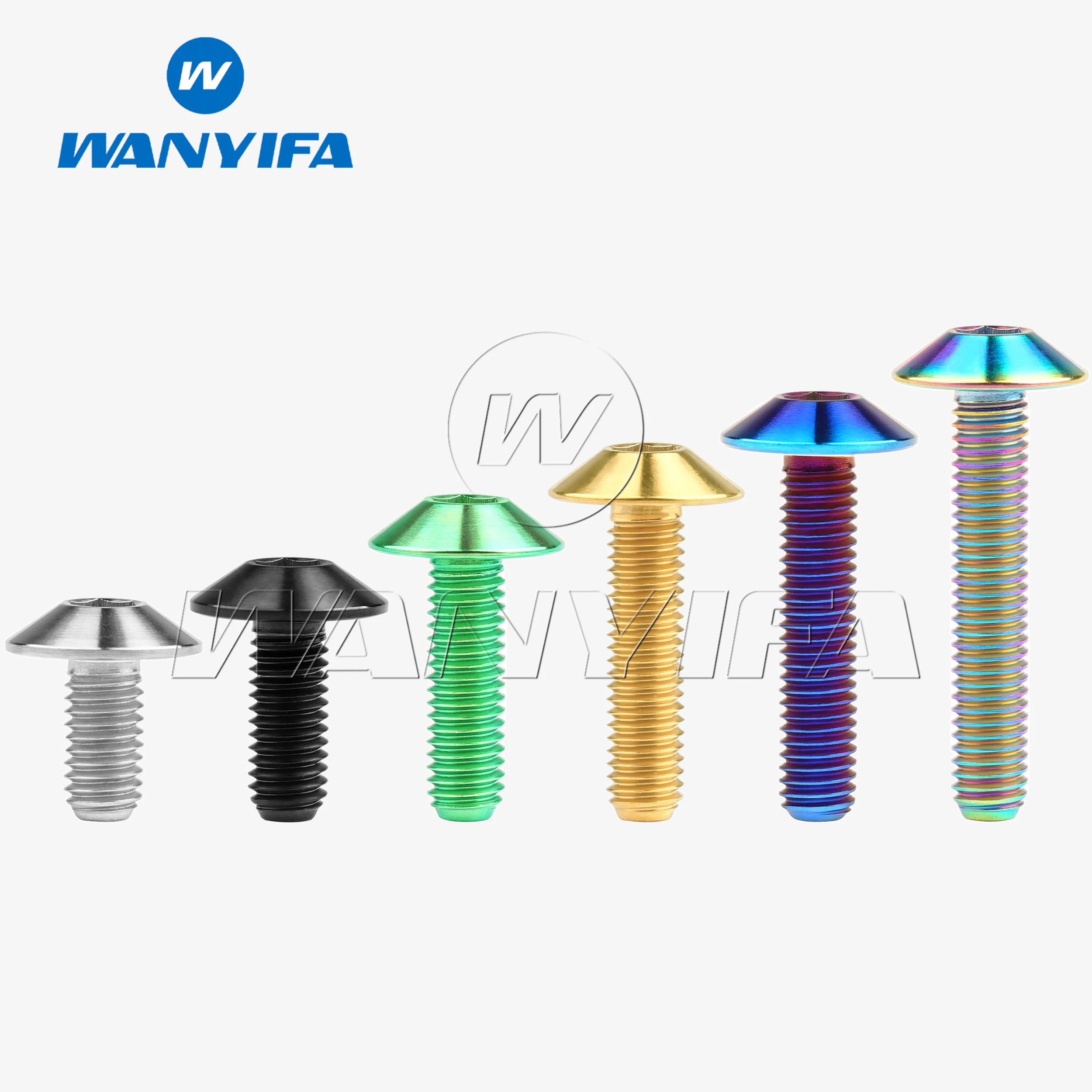 Wanyifa Titanium Ti Bolt Button Allen Hex Head M6x 12 15 20 25 30 35mm M8x25mm Screws for Motorcycle
Wanyifa Titanium Ti Bolt Button Allen Hex Head M6x 12 15 20 25 30 35mm M8x25mm Screws for Motorcycle