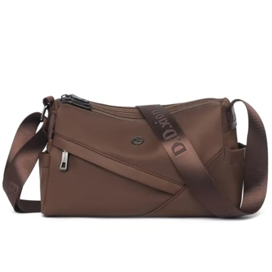 Eslcorri Lightweight Nylon Crossbody Bag for Women, 3 Pocket Casual Shoulder Purse with Adjustable Strap for Travel Daily Use W
Eslcorri Lightweight Nylon Crossbody Bag for Women, 3 Pocket Casual Shoulder Purse with Adjustable Strap for Travel Daily Use W