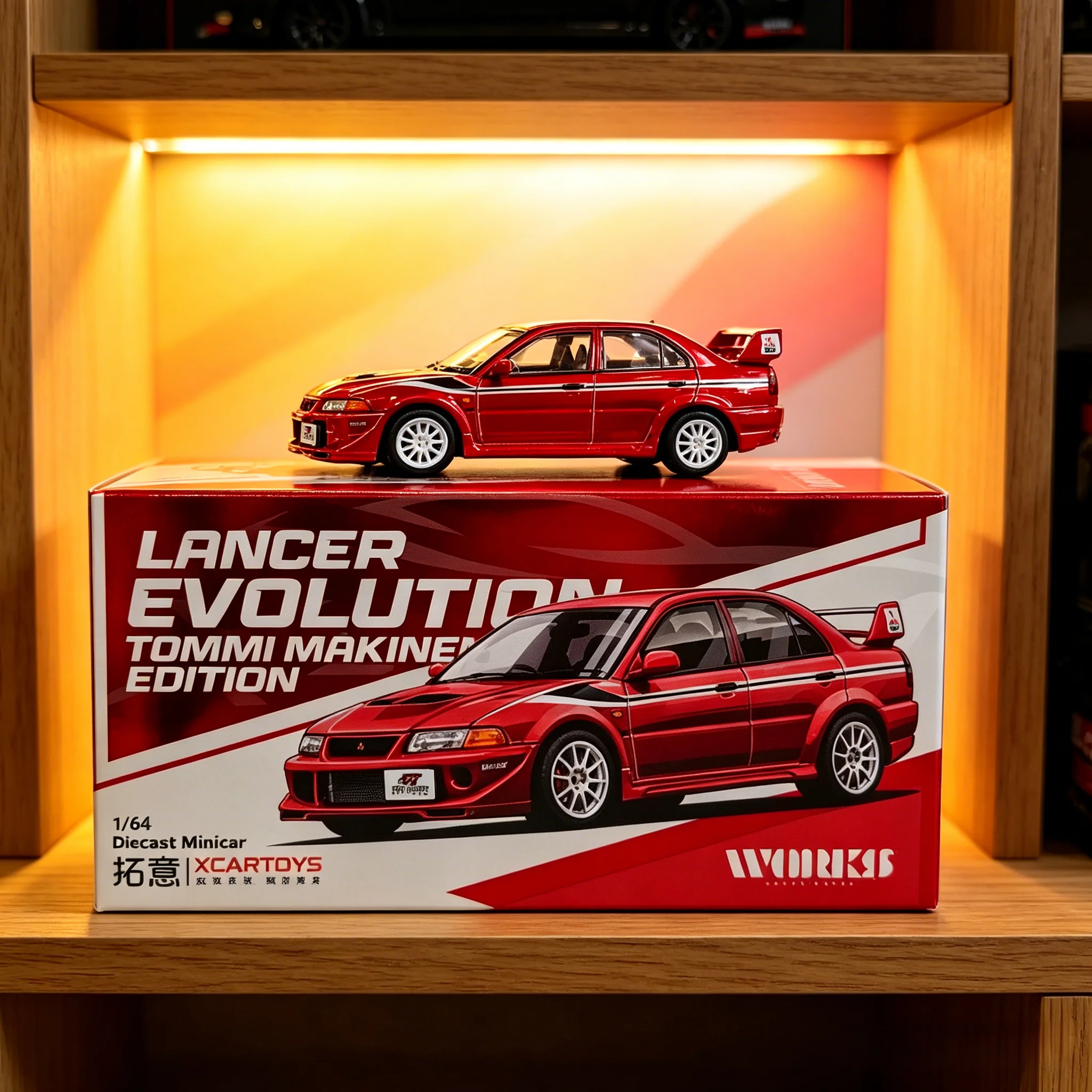 Toy Car Model XCARTOYS WORKS MODEL EVO 6.5 TME 1:64 (Metal & Plastic Parts) W1-HEC2026#
Toy Car Model XCARTOYS WORKS MODEL EVO 6.5 TME 1:64 (Metal & Plastic Parts) W1-HEC2026#