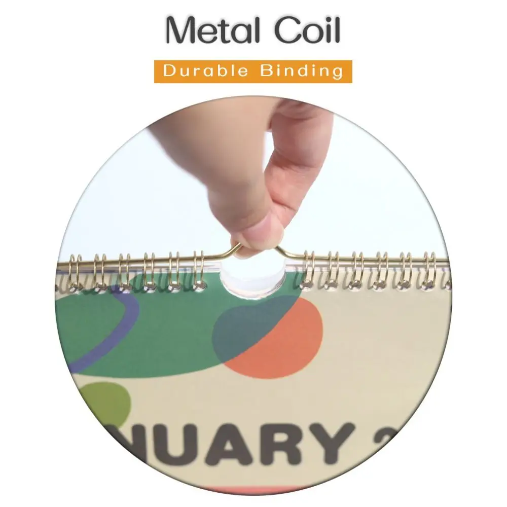 Wire-O-Binding Daily Planner Calendar Foldable Study 2026 Wall Calendar Colorful Jan. 2026 - Dec. 2026 Hanging Calendar Office
Wire-O-Binding Daily Planner Calendar Foldable Study 2026 Wall Calendar Colorful Jan. 2026 - Dec. 2026 Hanging Calendar Office