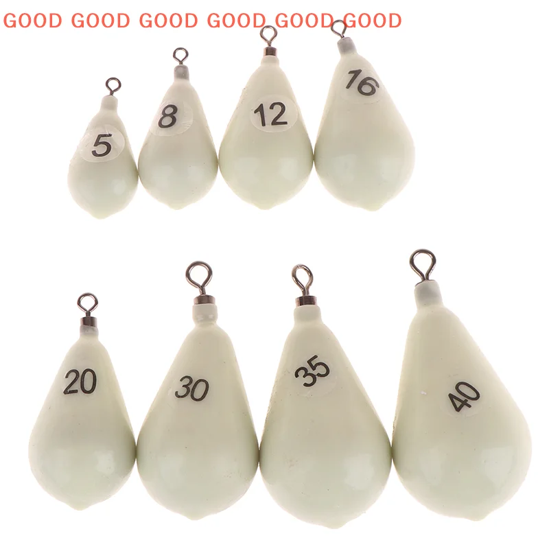 30g to 150g Luminous Plastic Coated Lead Sinker with Swivel Ring Deep Sea Boat Fishing Accessories
30g to 150g Luminous Plastic Coated Lead Sinker with Swivel Ring Deep Sea Boat Fishing Accessories