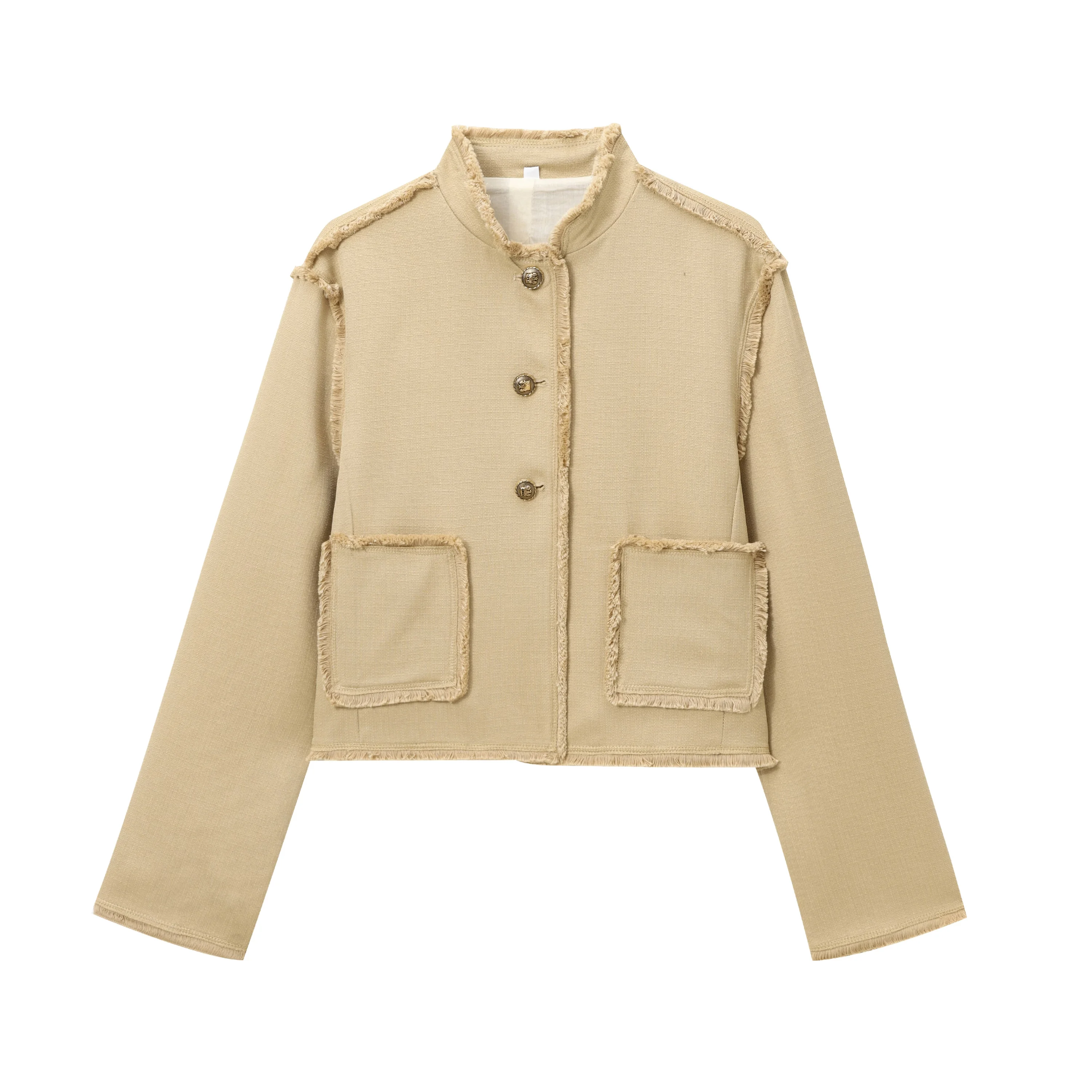 Autumn New Fashionable Women's Clothing European And American Style Simple And Versatile Short European And American Style Jacke
Autumn New Fashionable Women's Clothing European And American Style Simple And Versatile Short European And American Style Jacke