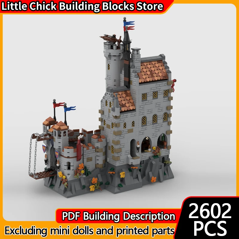 Средневековый замок, модель MOC, строительные кирпичи, замок Rocky Brick, модульная технология, детские праздничные подарки, сборные игрушки, костюм
Средневековый замок, модель MOC, строительные кирпичи, замок Rocky Brick, модульная технология, детские праздничные подарки, сборные игрушки, костюм