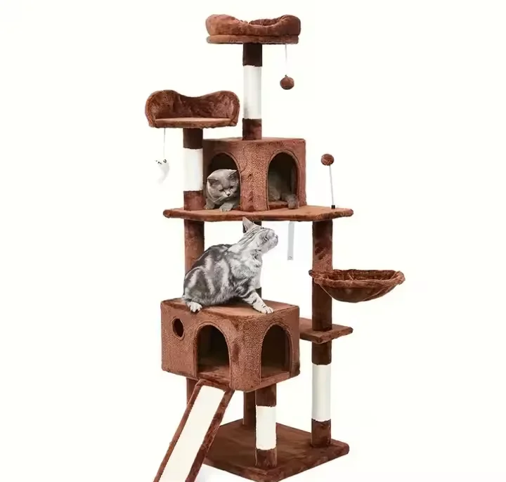 Cat Tree House Eco-friendly Sustainable Deluxe Multi-Level Cat Scratching Tree Sisal Post With Sisal And Plush Cat Tree House
Cat Tree House Eco-friendly Sustainable Deluxe Multi-Level Cat Scratching Tree Sisal Post With Sisal And Plush Cat Tree House