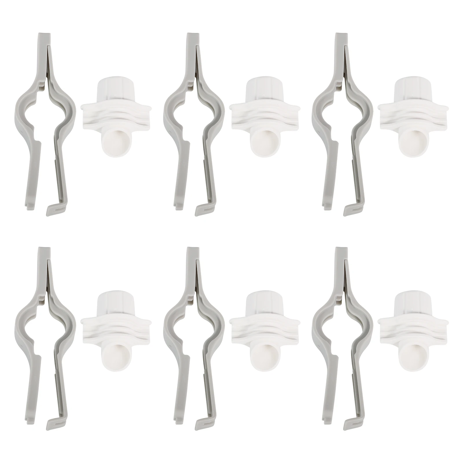 6pcs Sealing Clips Food Bag Sealer Snack Preservation Pour Out Mouth Clip PP Lightweight Storage Food Freshness
6pcs Sealing Clips Food Bag Sealer Snack Preservation Pour Out Mouth Clip PP Lightweight Storage Food Freshness