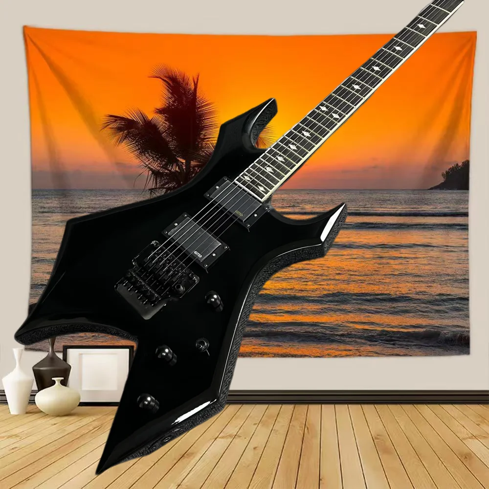 Free Shipping Electric Guitar Black Rosewood Neck Mahogany Body BC Unique Wood Grain & Color Variations
Free Shipping Electric Guitar Black Rosewood Neck Mahogany Body BC Unique Wood Grain & Color Variations