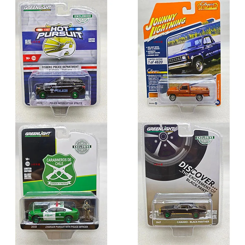 Greenlight 1:64 Detective Police Car Charger Pursuit Oil Pickup Green Machine Series Alloy Die Casting Model Collect Ornaments
Greenlight 1:64 Detective Police Car Charger Pursuit Oil Pickup Green Machine Series Alloy Die Casting Model Collect Ornaments