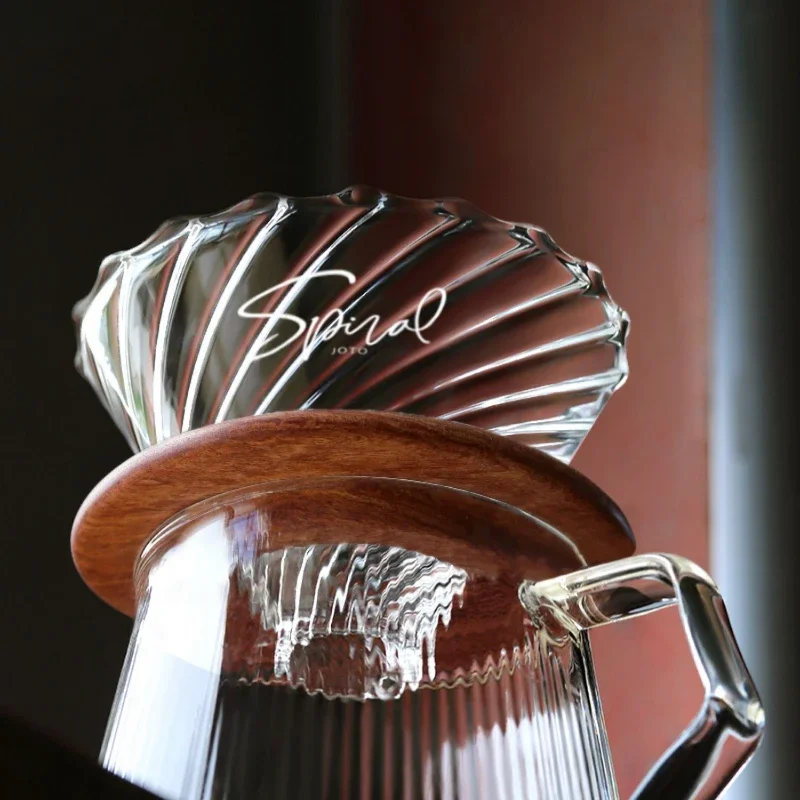 Pour-over Coffee Filter Cup Creative Glass Drip Filter Funnel Household Coffee Utensil Set Filter Handwork Small Sharing Pot New
Pour-over Coffee Filter Cup Creative Glass Drip Filter Funnel Household Coffee Utensil Set Filter Handwork Small Sharing Pot New