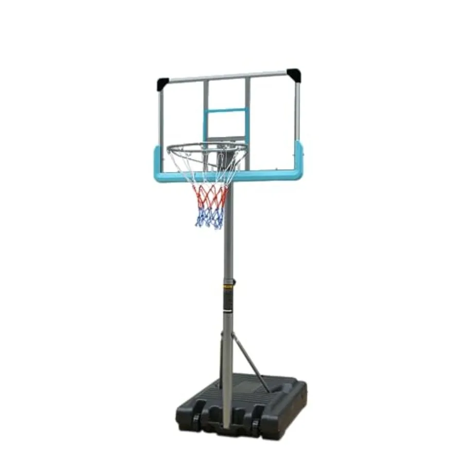 Poolside basketball hoop for kids: adjustable 4ft6.5ft height, durable plastic and steel, blue and orange, portable and pool-sa
Poolside basketball hoop for kids: adjustable 4ft6.5ft height, durable plastic and steel, blue and orange, portable and pool-sa