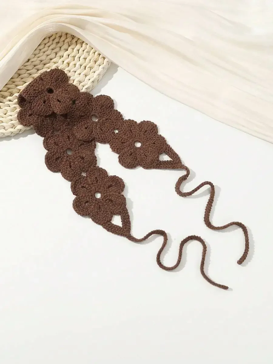 Boho Handmade Crochet Floral Headband For Women Summer Beach Vacation Accessory
Boho Handmade Crochet Floral Headband For Women Summer Beach Vacation Accessory