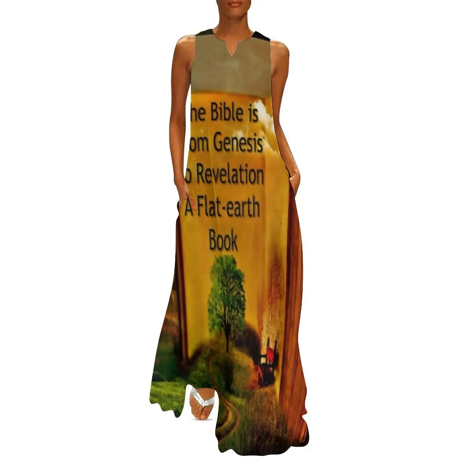 Flat-Earth Bible The Biblical Flat-earth Flat-earth Book Long Dress Bride dresses clothes Dress
Flat-Earth Bible The Biblical Flat-earth Flat-earth Book Long Dress Bride dresses clothes Dress