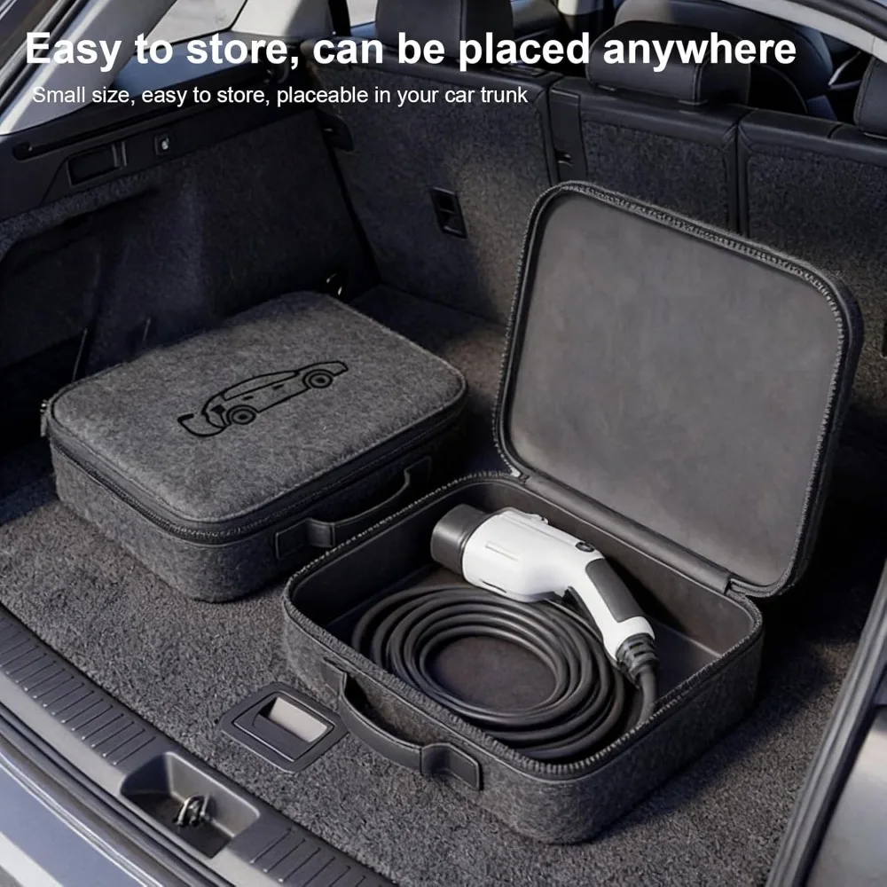 Durable Waterproof New Energy Vehicle Charging Gun Storage Bag Portable EV Charger Cable Bag Auto Jumper Storage Bag
Durable Waterproof New Energy Vehicle Charging Gun Storage Bag Portable EV Charger Cable Bag Auto Jumper Storage Bag