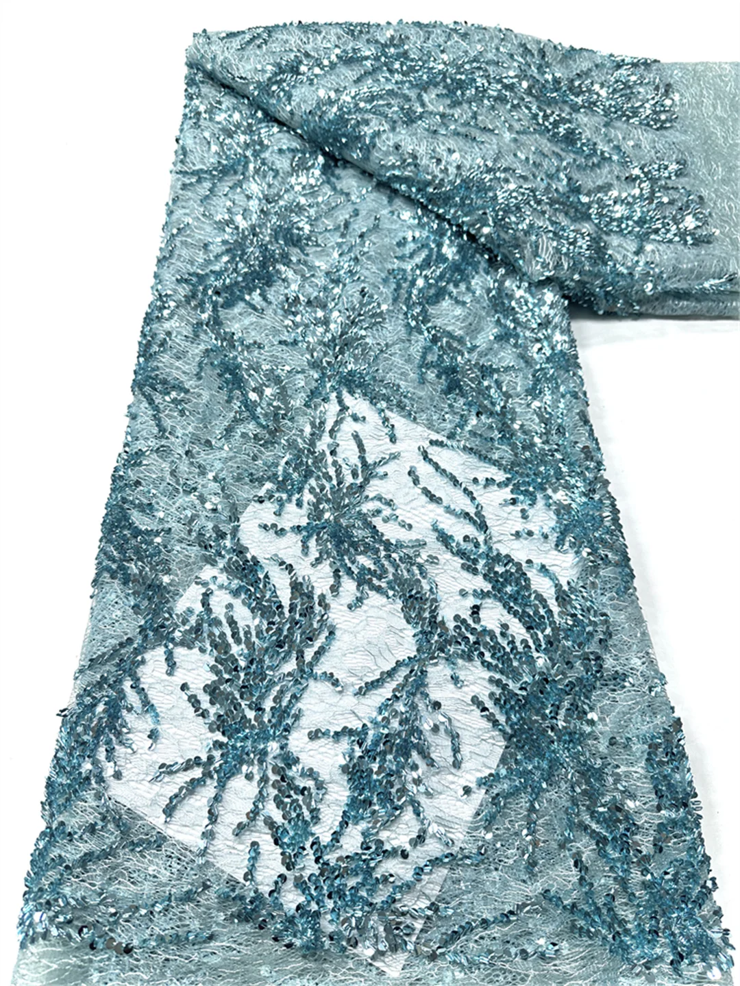 Новейшая африканская кружевная ткань с пайетками 2026 года, высококачественная вышитая кружевная сетчатая ткань, 5 ярдов, для женских свадебных и праздничных платьев
Новейшая африканская кружевная ткань с пайетками 2026 года, высококачественная вышитая кружевная сетчатая ткань, 5 ярдов, для женских свадебных и праздничных платьев